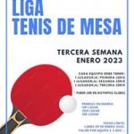 Información Liga de Verano Tenis de MesaAsociación Tenis de Mesa Puerto Natales